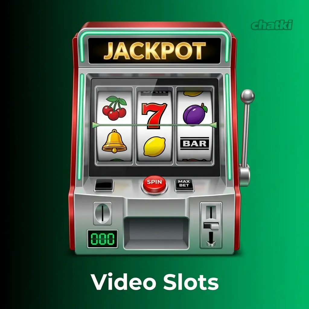 Video slots on Chatki with 5-reel grids, bonus features, free spins, and themes from Egypt to space with 95–97% RTP