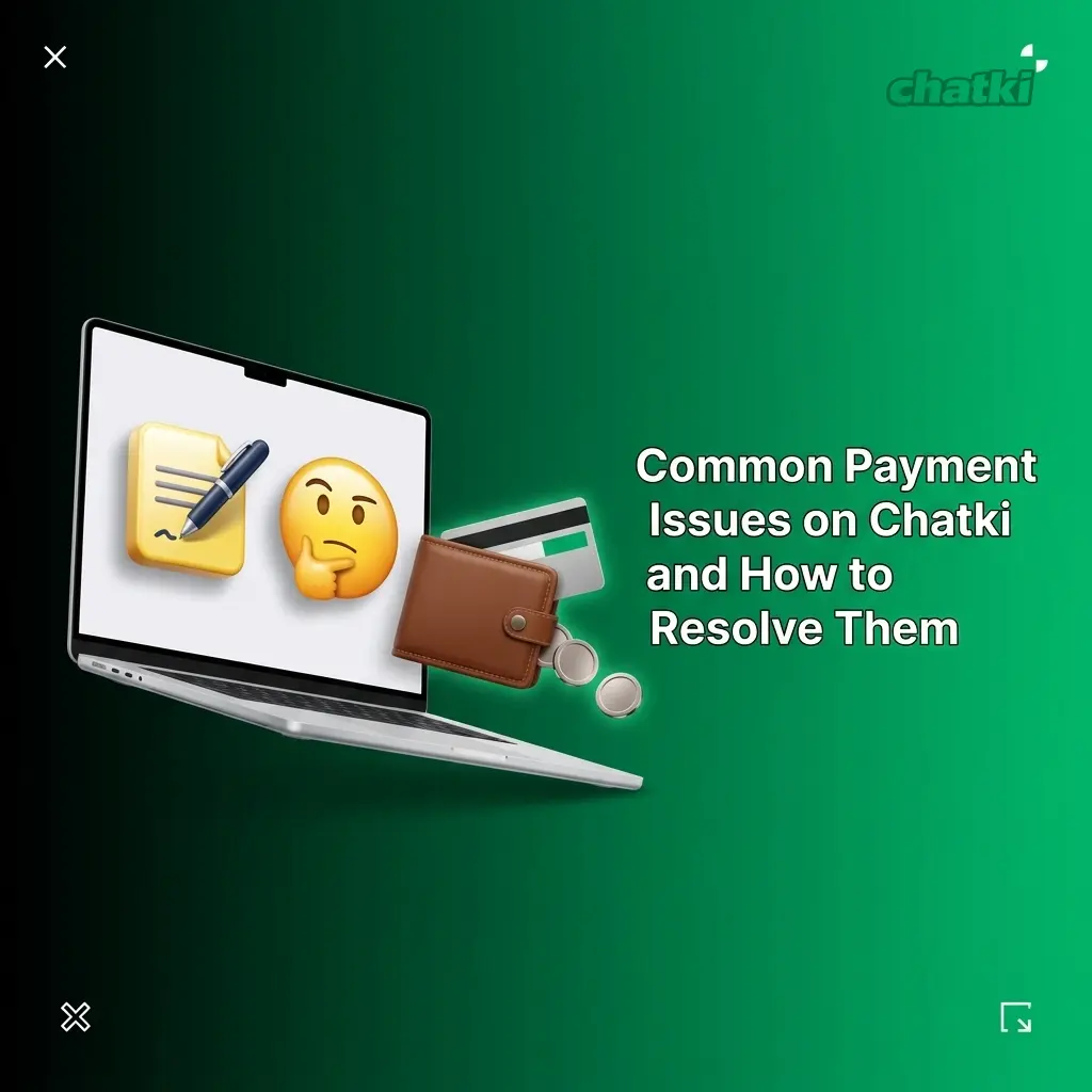 Chatki payment issues guide showing deposit errors, withdrawal delays, and resolution steps for Ethiopian players