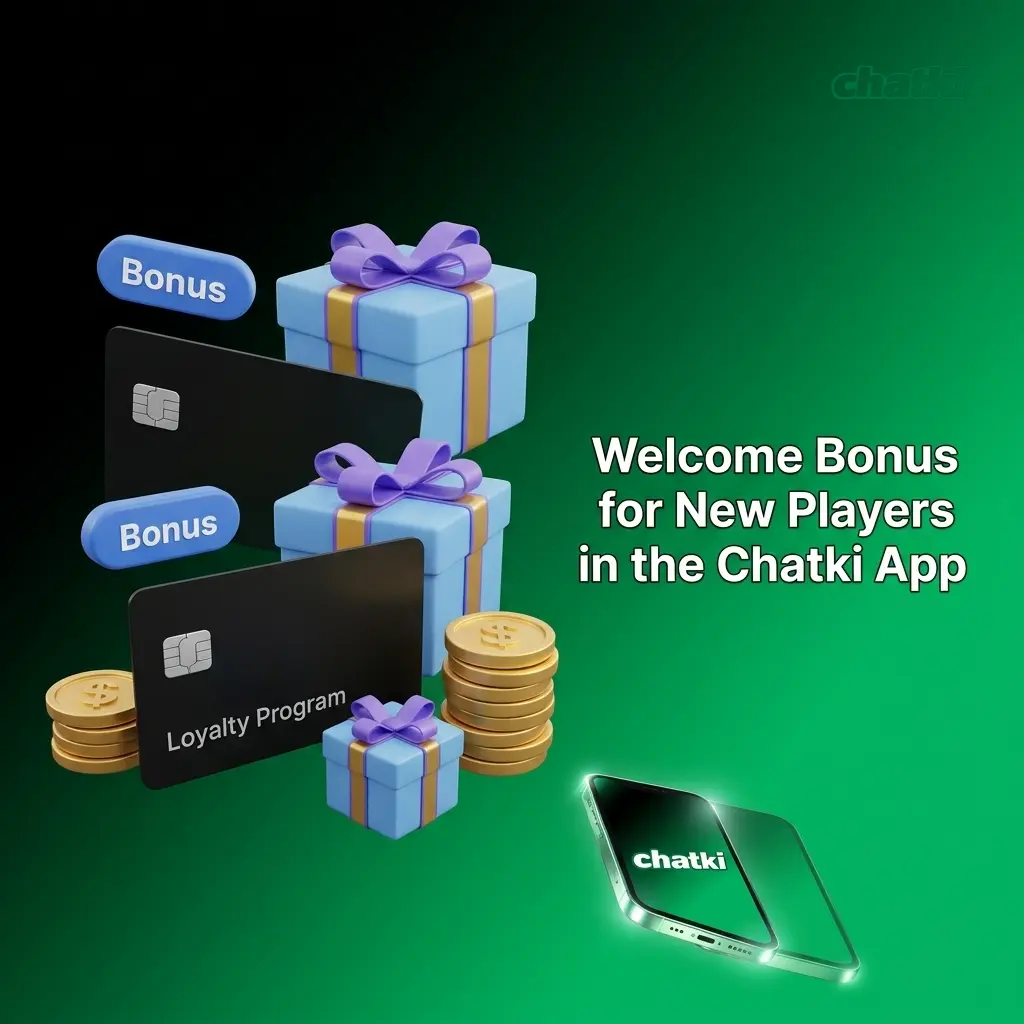 Chatki app welcome bonus showing 100% match up to 1,000 ETB for Sports or Casino with 50 free spins option